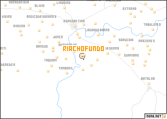 map of Riacho Fundo