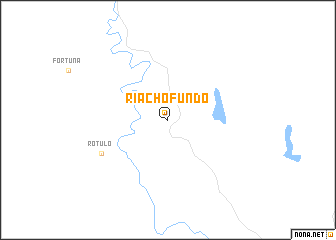 map of Riacho Fundo