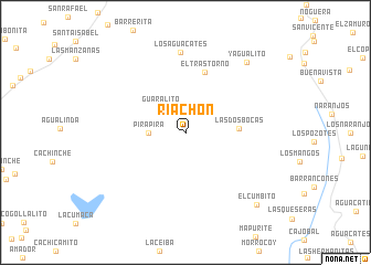 map of Riachón