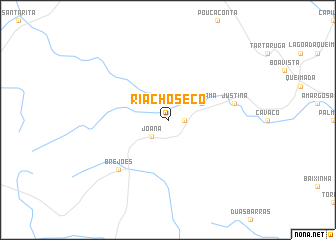 map of Riacho Sêco