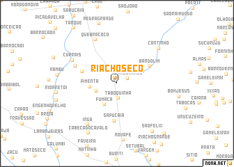 map of Riacho Seco