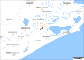 map of Riacho