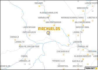 map of Riachuelos