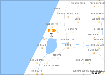 map of Riah