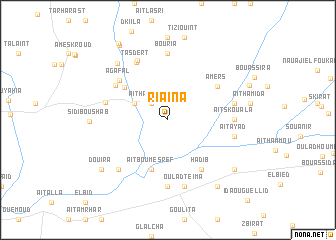 map of Riaïna
