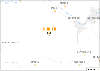 map of Rialto