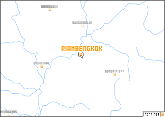map of Riambengkok