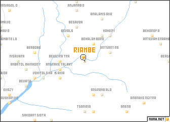 map of Riambe