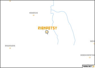 map of Riampotsy
