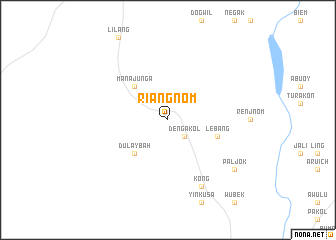 map of Riangnom
