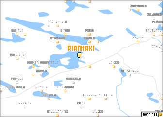 map of Rianmäki