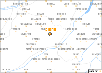 map of Riano