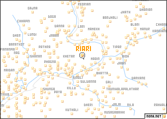 map of Riāri