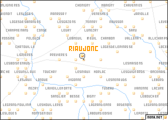 map of Riaujonc