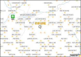 map of Riaume