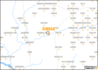 map of Ribado