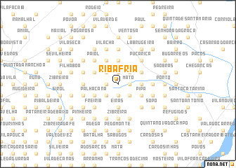 map of Ribafria