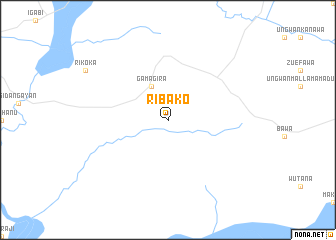 map of Ribako