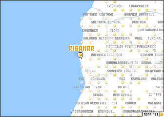 map of Ribamar