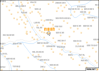 map of Riban