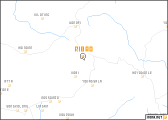 map of Ribao