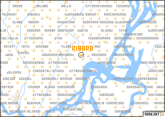 map of Ribara