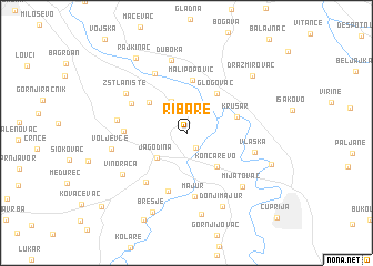 map of Ribare