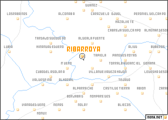 map of Ribarroya
