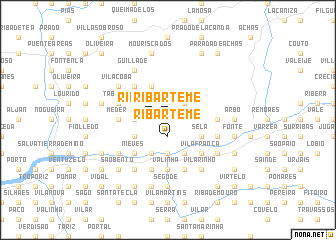 map of Ribarteme