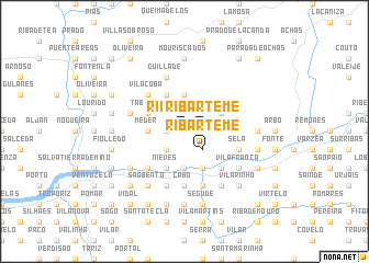 map of Ribarteme