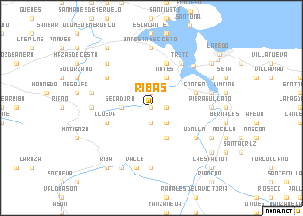 map of Ribas