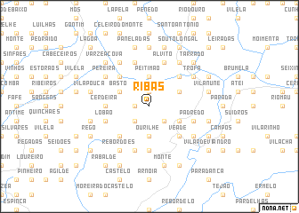 map of Ribas