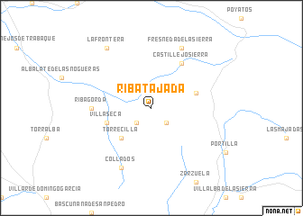 map of Ribatajada