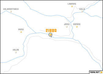 map of Ribba