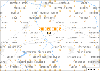 map of Ribbrocker
