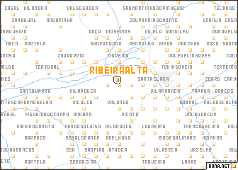 map of Ribeira Alta