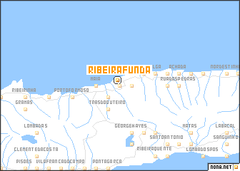 map of Ribeira Funda
