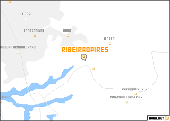 map of Ribeirão Pires