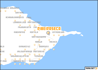 map of Ribeira Seca