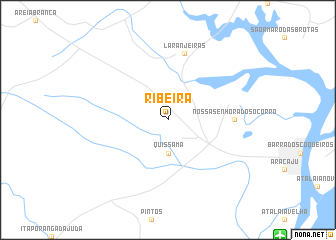 map of Ribeira