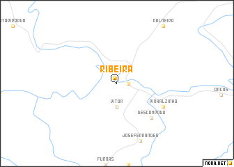 map of Ribeira