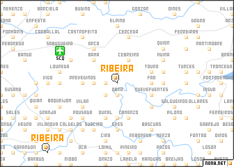 map of Ribeira