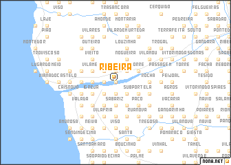 map of Ribeira