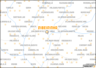 map of Ribeirinha