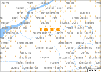 map of Ribeirinho