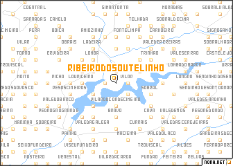 map of Ribeiro do Soutelinho