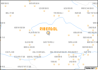 map of Riben Dol