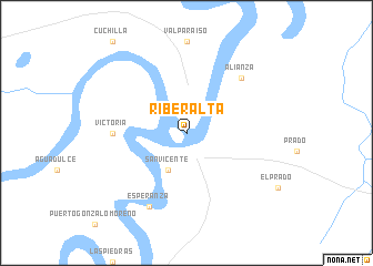 map of Riberalta