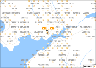 map of Ribera