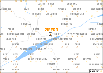 map of Ribero